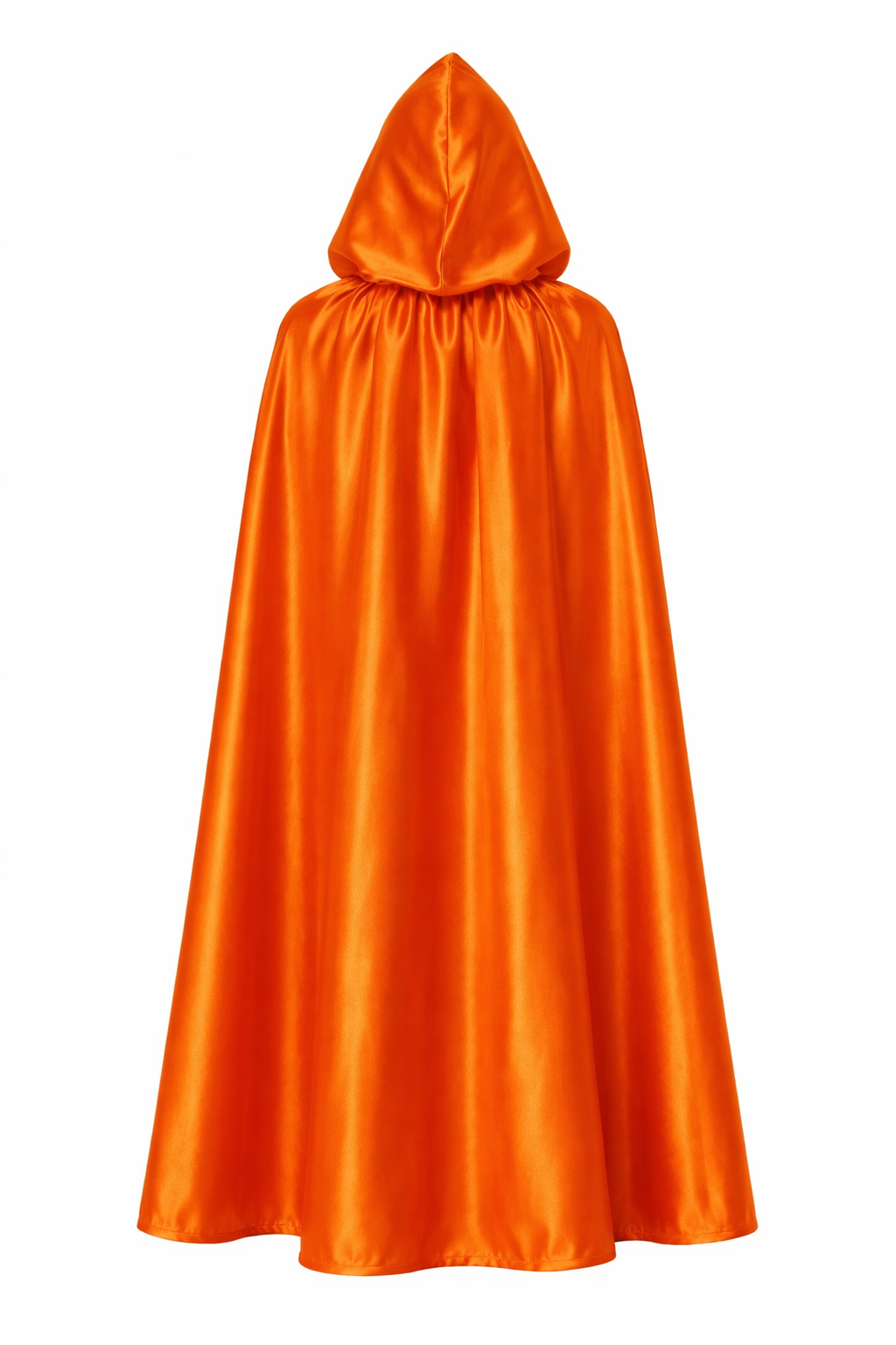 MANTELLO CAPPUCCIO BAMBINO ARANCIONE