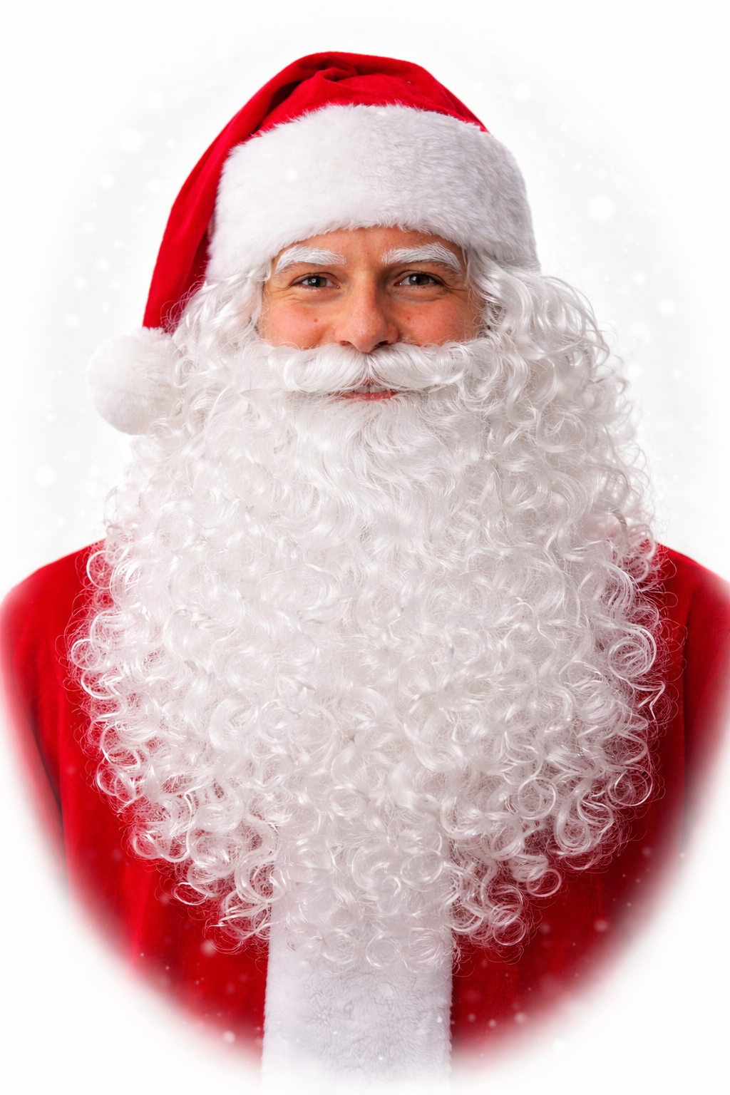 SET PARRUCCA+BARBA LUSSO BABBO NATALE